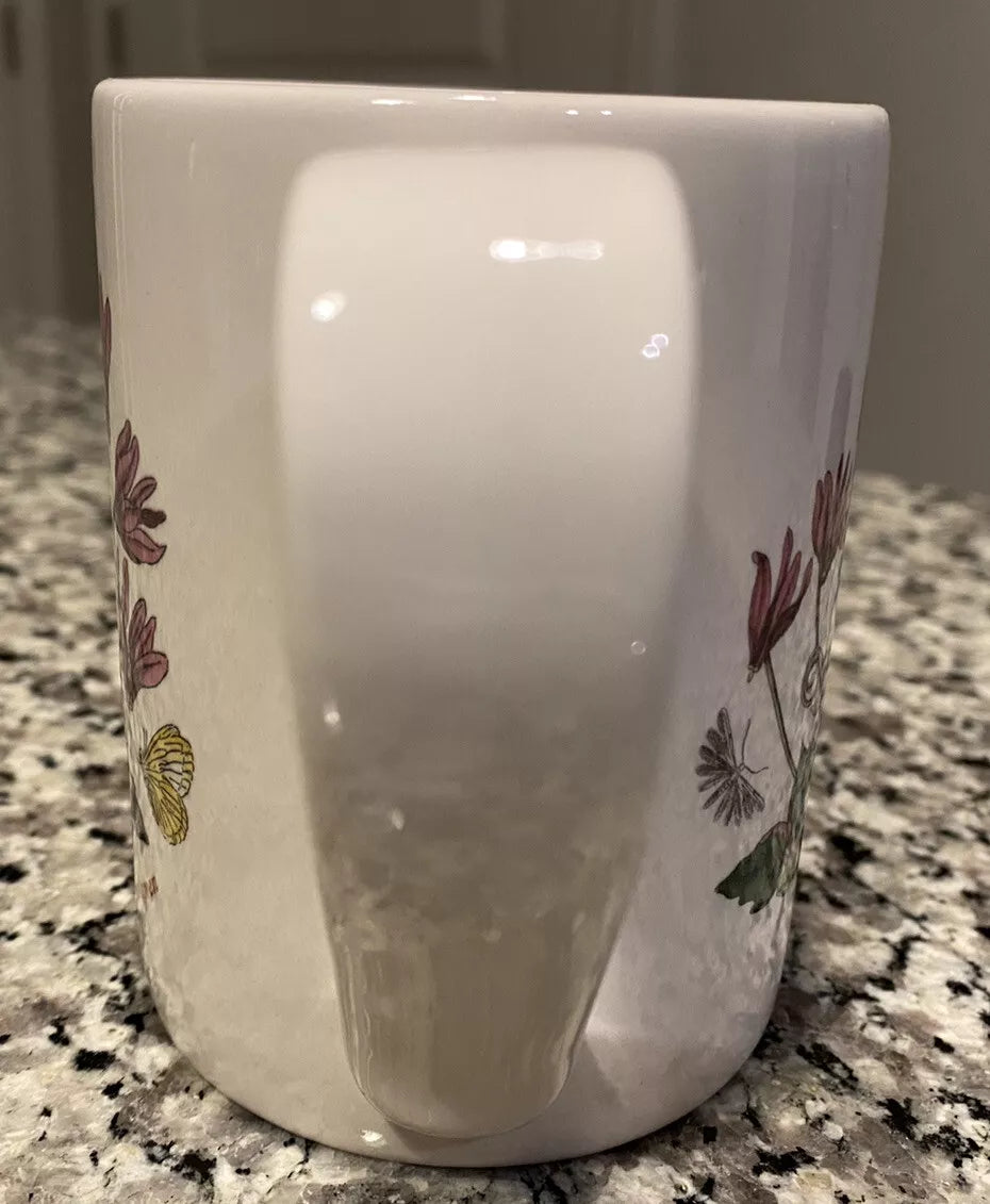 Portmeirion Botanic Garden Cyclamen Coffee Mug Tea Cup Susan Williams-Ellis